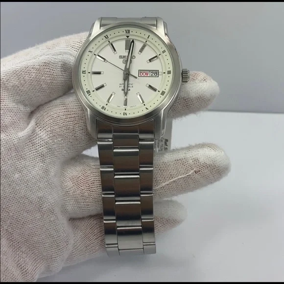 Seiko SS day date automatic watch SNKP09KS - Picture 6 of 7